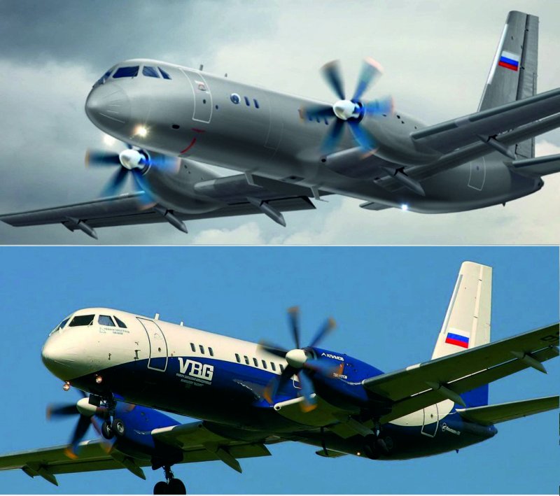 Турбовинтовой самолет ил-114