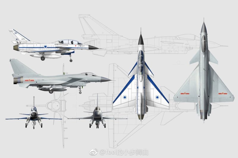 Chengdu j-10s 61235