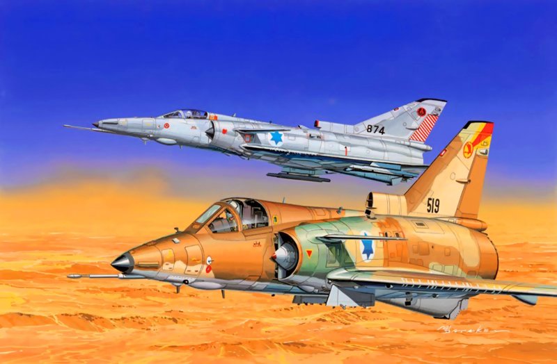 Самолет Kfir c-2