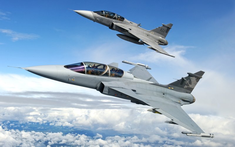 Saab Jas 39 Gripen обои