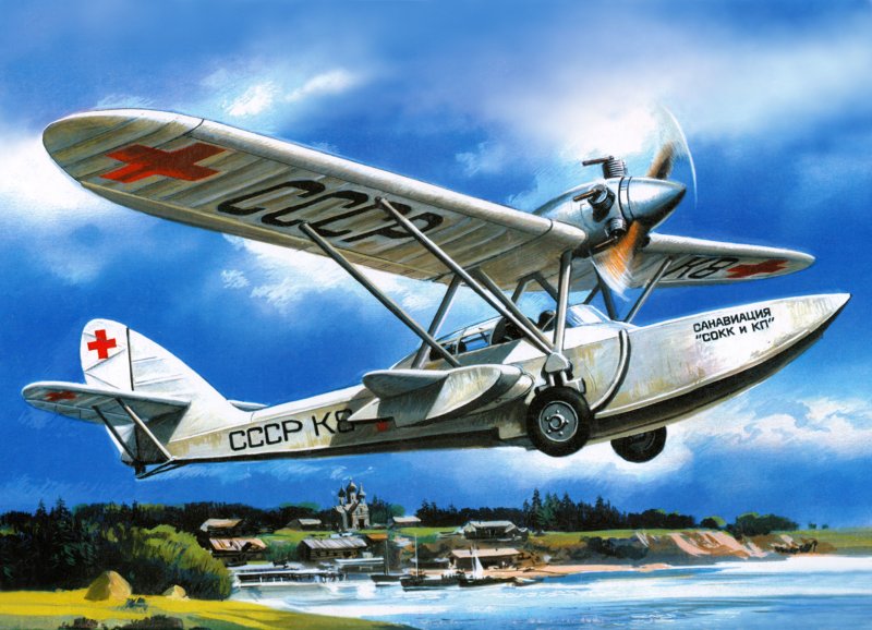Летающая лодка ш-2