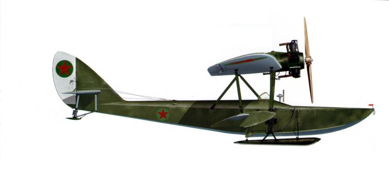Самолет ш-2 сбоку