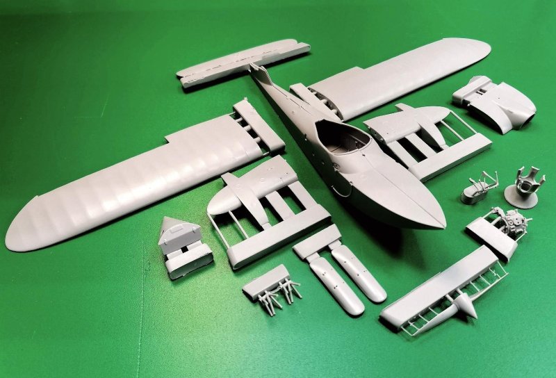 Шавров ш-2 гидросамолет 1/48 фототравление