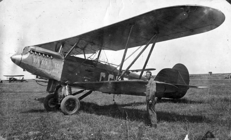 Разведчик биплан р-5