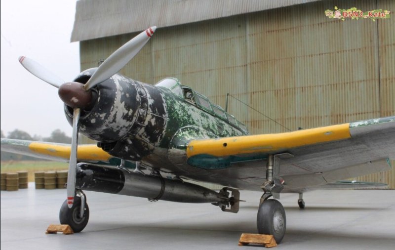 Японский торпедоносец Nakajima b5n