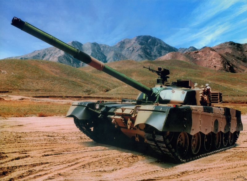 Танки MBT 2000 (al-Khalid)