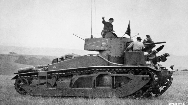 Танк Виккерс 16 тонный