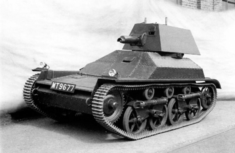 Легкий танк Vickers MK 1