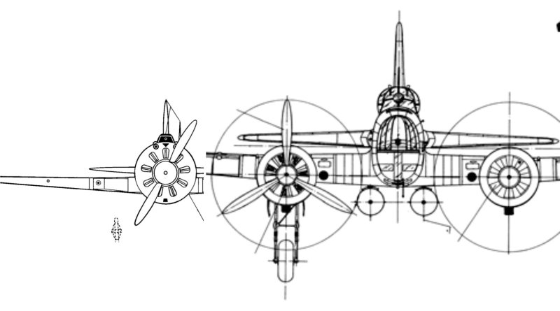ДБ-3ф бомбардировщик чертежи