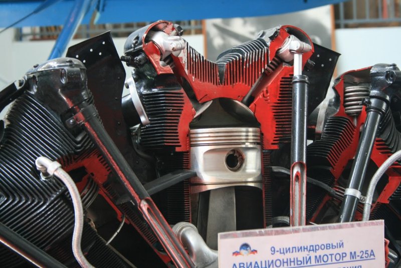 Поршневой радиальный мотор м11