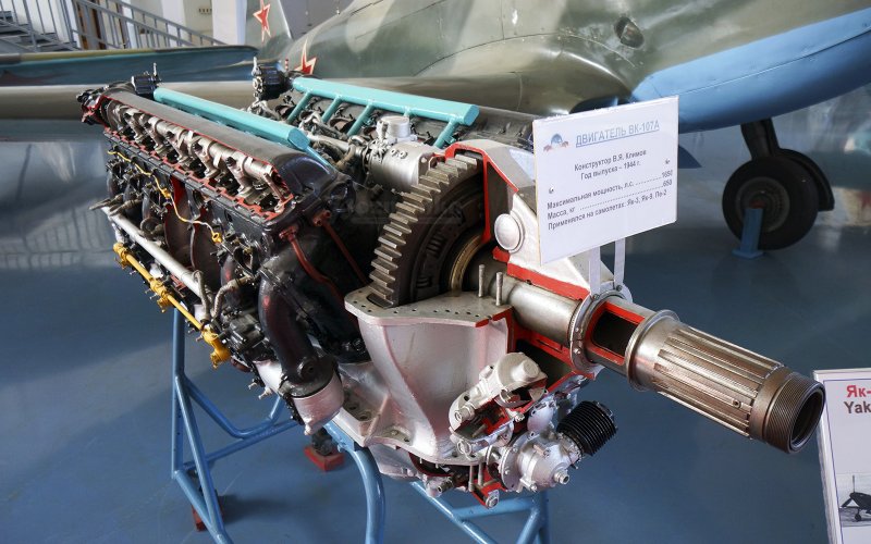М-107 двигатель авиационный