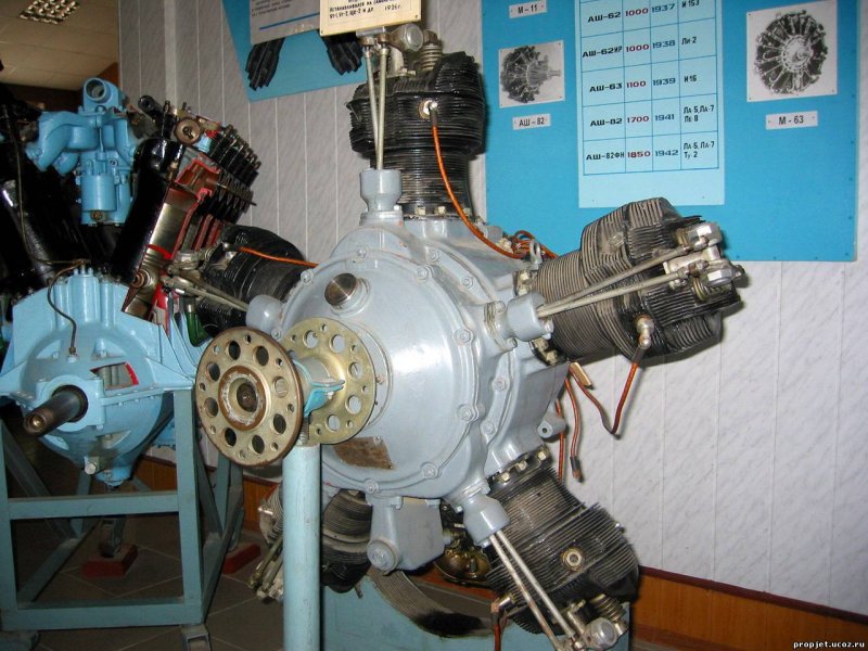 Поршневой авиационный двигатель м-11