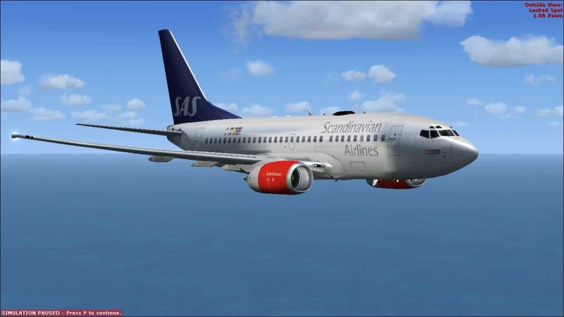 Боинг 737 Нео SAS