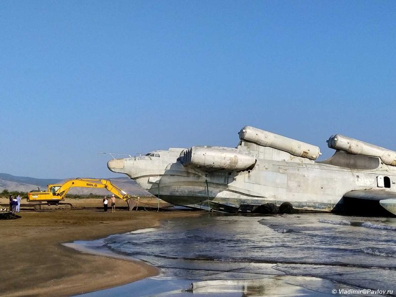 Каспийский монстр экраноплан Лунь