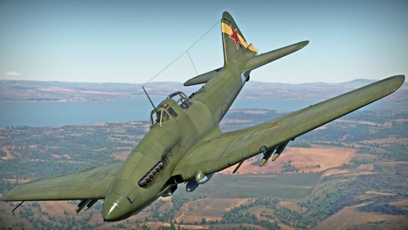 Самолёт ил 10 War Thunder