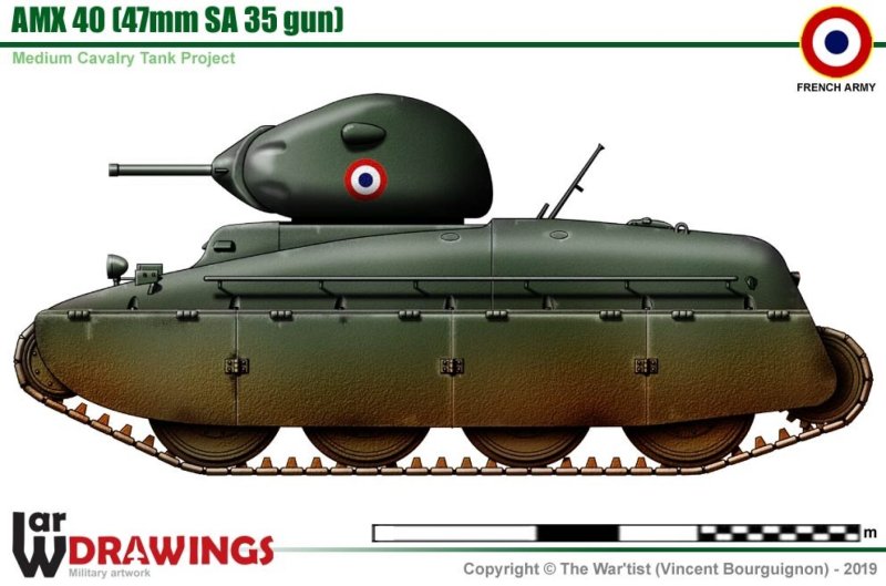 AMX 40 танки Франции