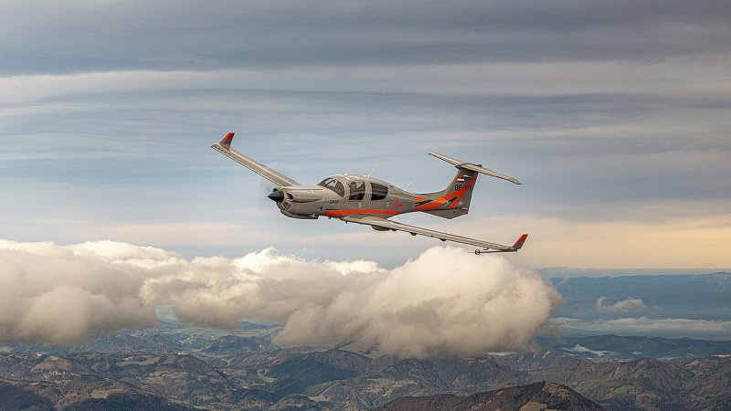 Diamond aircraft da50 RG кабина