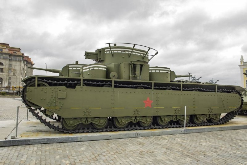 Советский танк т 35