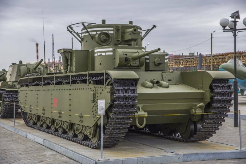 Т-35 танк СССР