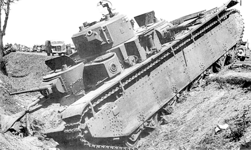 Многобашенный танк СССР т35