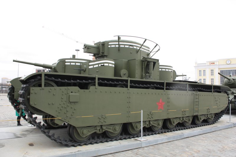 Т 35 сзади