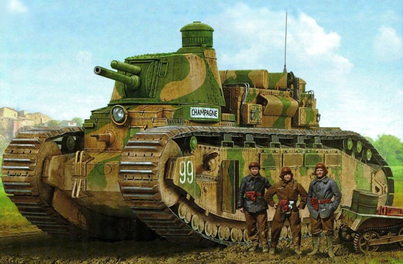 Французский танк Char 2c