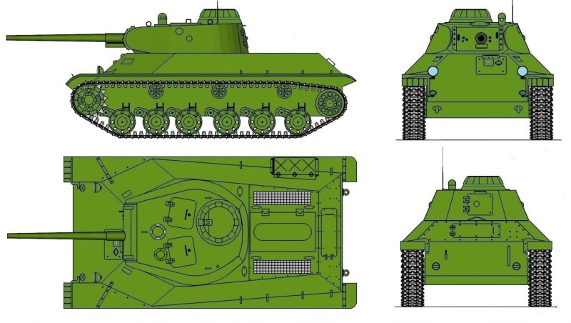 Т-36 танк СССР