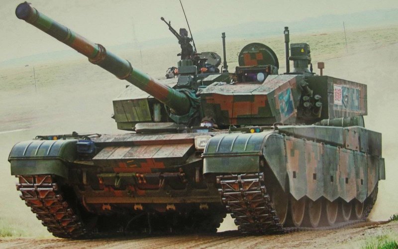 Китайский танк ZTZ 99a