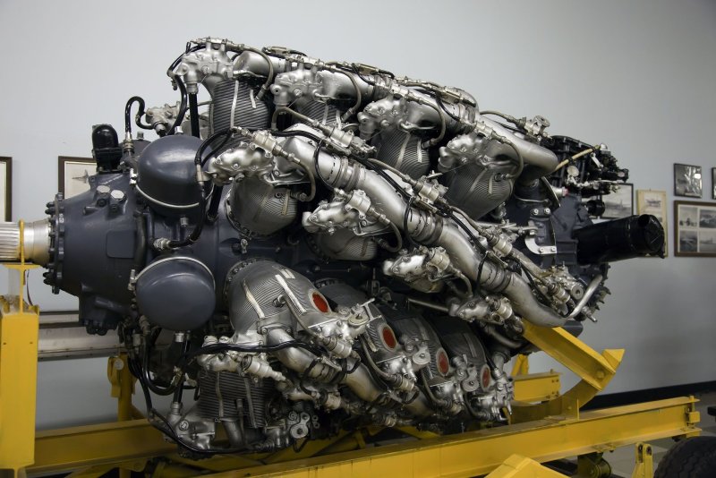 Pratt Whitney r4360 28 цилиндров