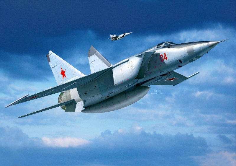 Миг-25 сверхзвуковой самолёт