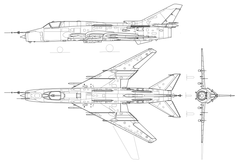 Су-7 истребитель-бомбардировщик