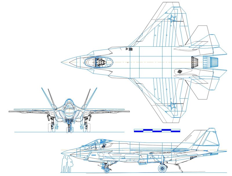 Истребитель Су-75 Checkmate