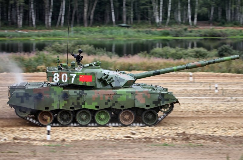 Type 96 для танкового биатлона