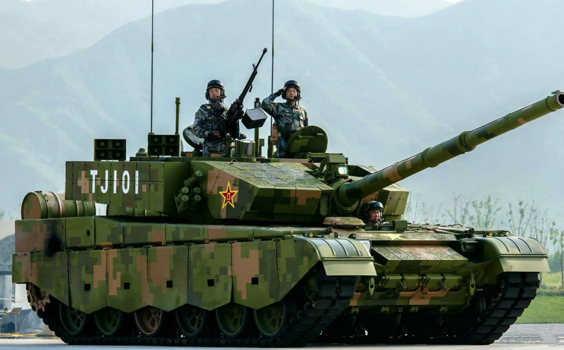 Китайский танк ZTZ 99a