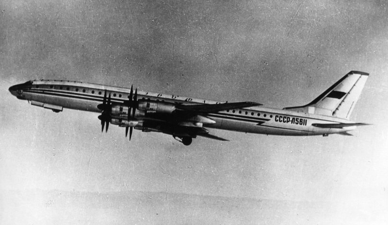 Ту-124 пассажирский самолёт