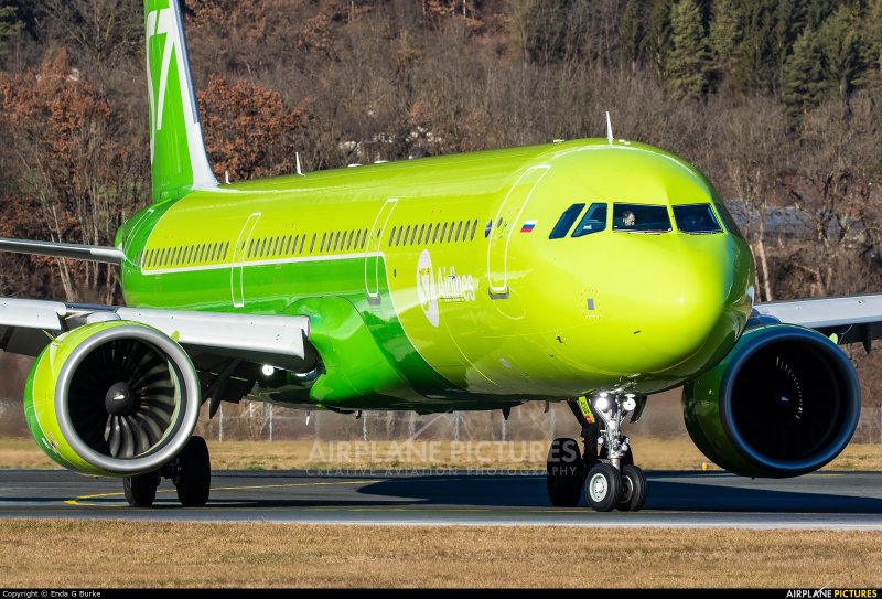 S7 Airlines Airbus a321 Neo