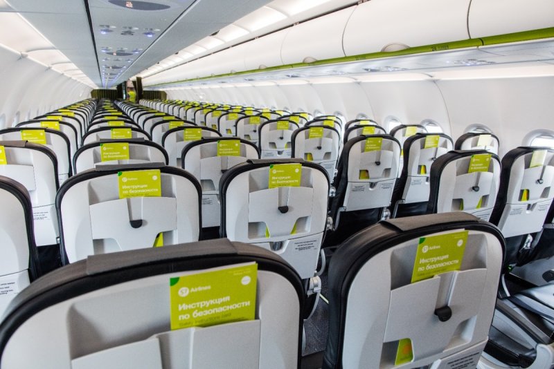 Airbus a320neo s7 салон