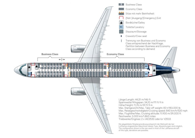 Аэробус 321 компоновка салона