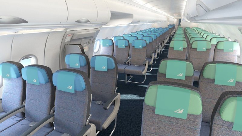 Аэробус а 321 салон