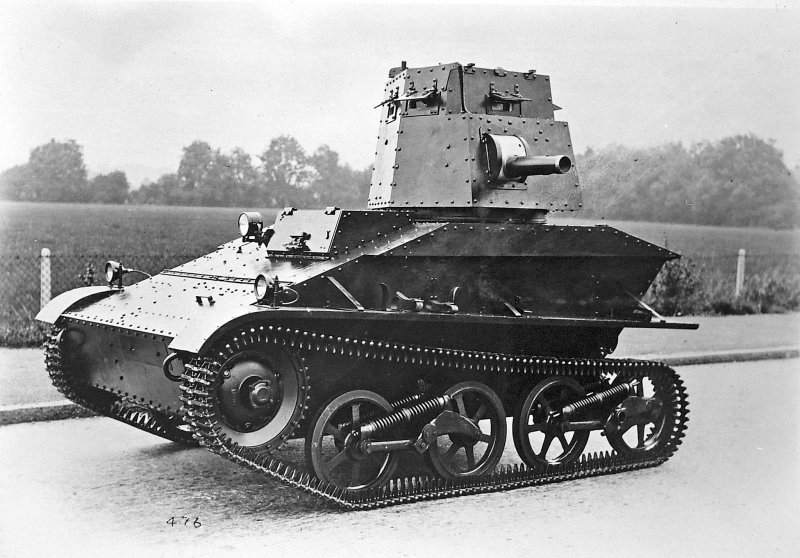 Лёгкий танк Виккерс MK-IV