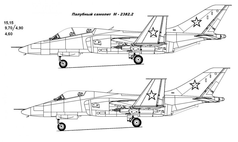 Yak 130 чертежи