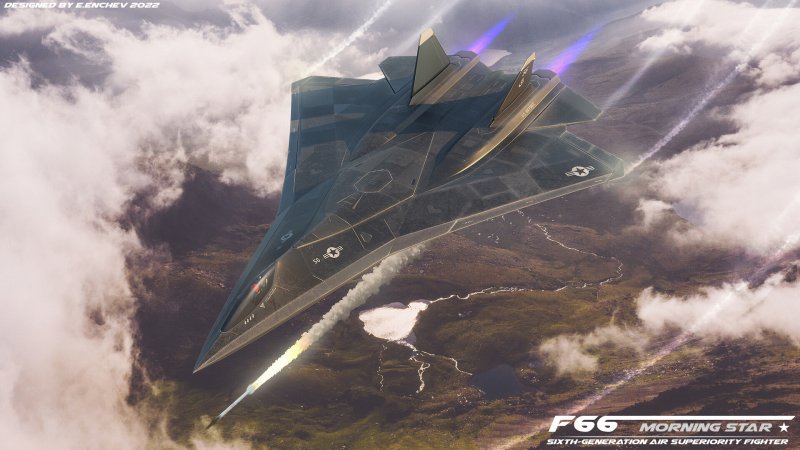 American sixth Generation Fighter Concept Art (Lockheed Martin)