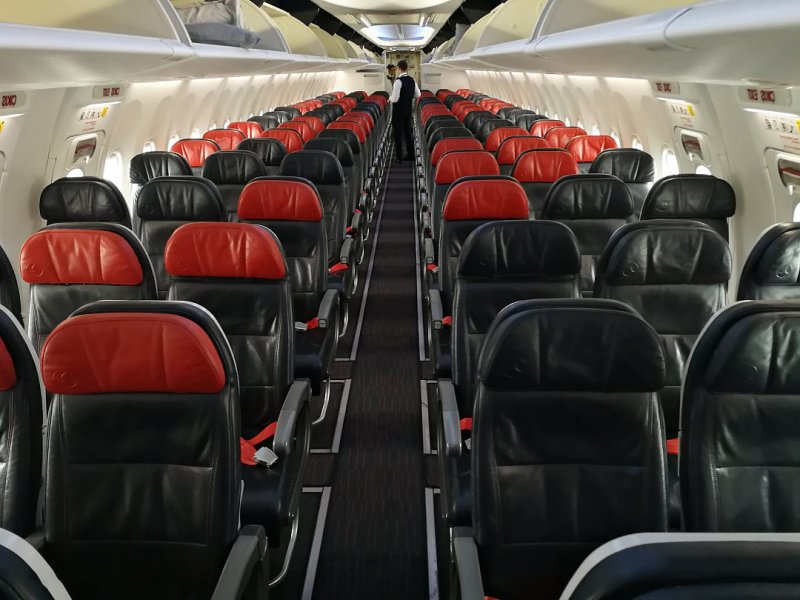 Boeing 737 Аэрофлот салон