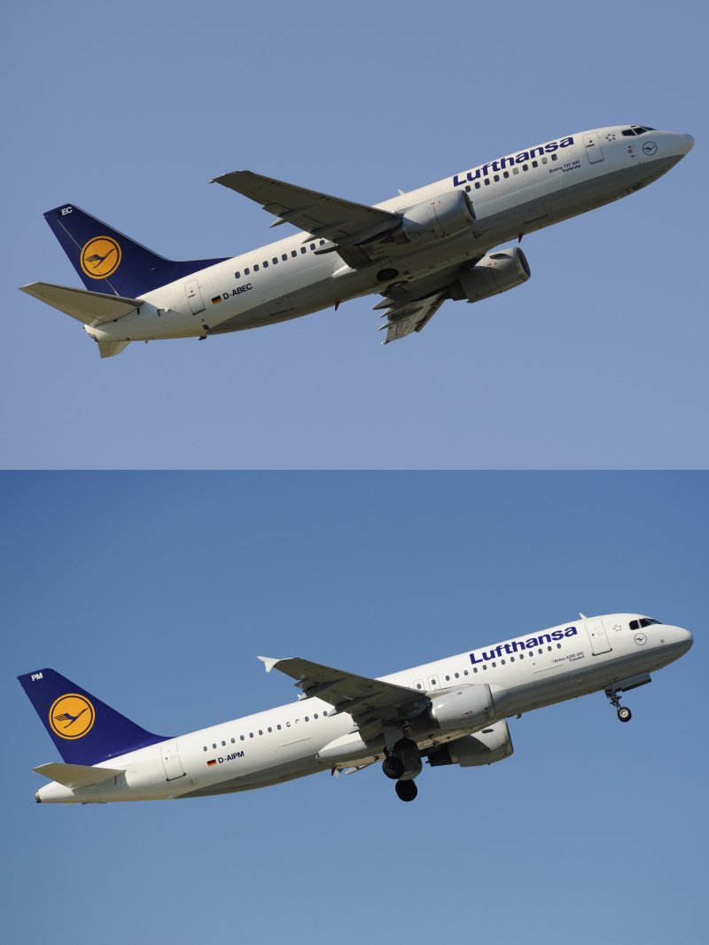 Боинг 737 и Аэробус а320