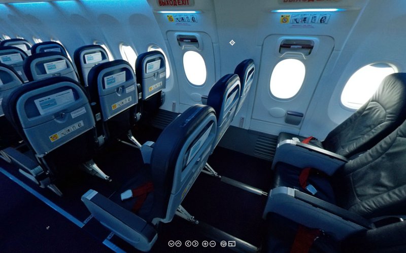 Боинг 737 Аэрофлот салон