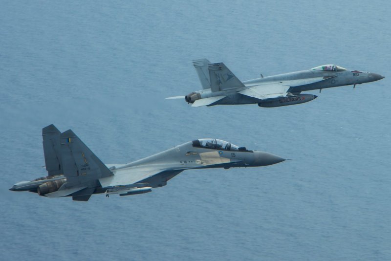 F-18 super Hornet и Су-27