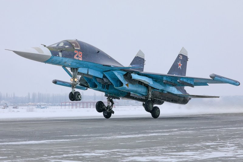 Фронтовой бомбардировщик Су-34