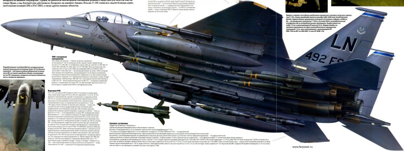 Чертежи f-15e Strike Eagle
