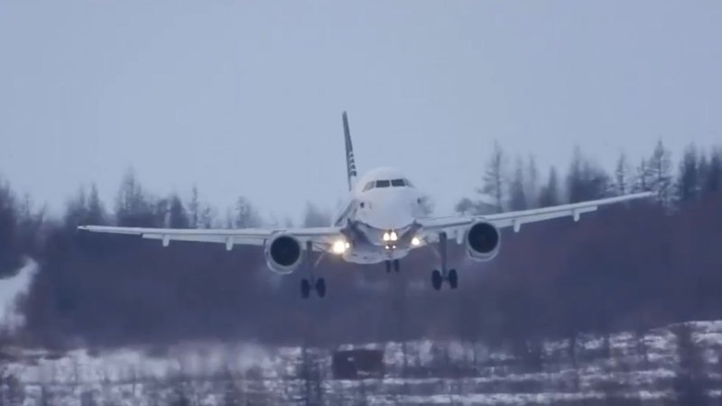 GLS посадка самолета