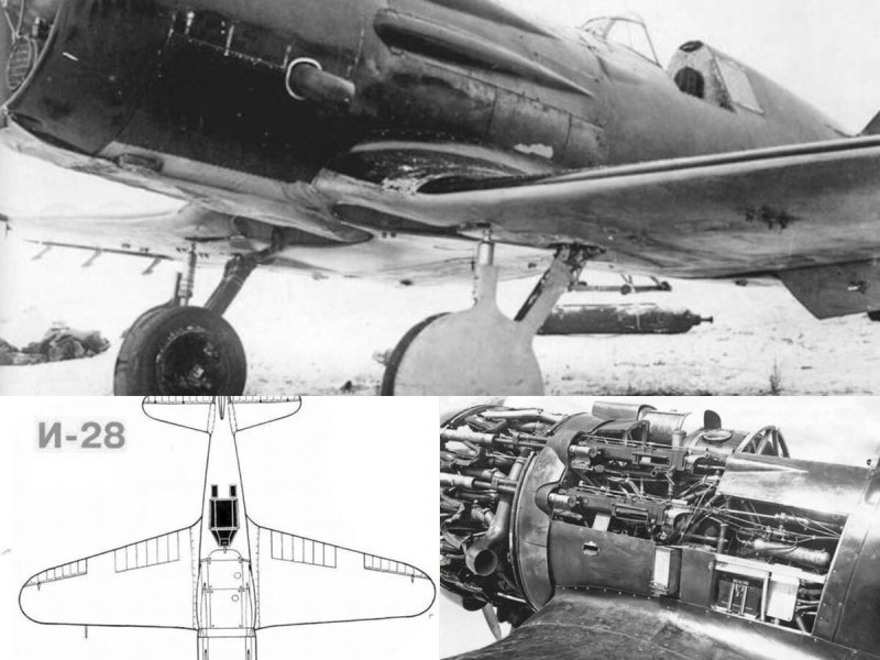 Истребитель и-28 Яценко